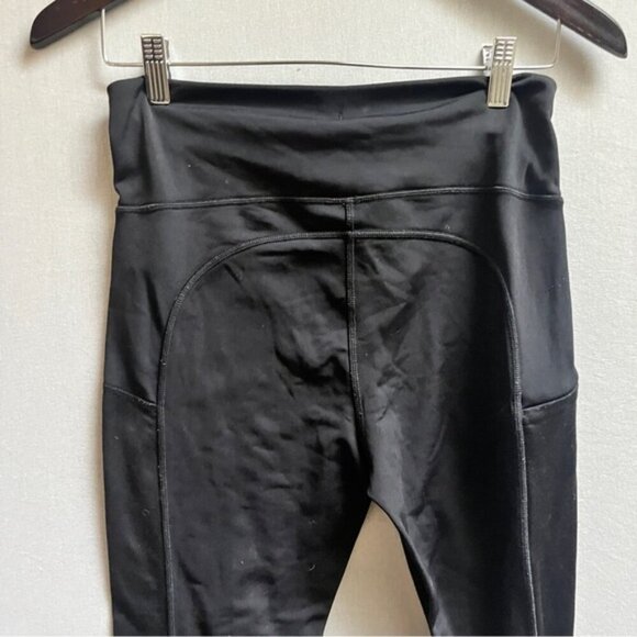 The North Face fleece lined warm leggings Sz M - Picture 6 of 13